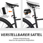 VANKEL Mountainbike 28 zoll Citybike, für Damen Herren, 700C Rennradreifen, Shimano, B-Ware