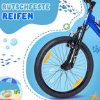 VANKEL Mountain Bike 24 Inch Boys Girls Kids Bike 6 Speed Derailleur Gear, B-Stock
