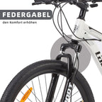 Lauxjack 26 & 28 zoll Mountainbike weiss - B-Ware