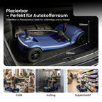 Sweetrich Elektromobil S2 schneller Aufbau seniorenmobil ,15 km Reichweite (Farbe-Blau)- B-Ware