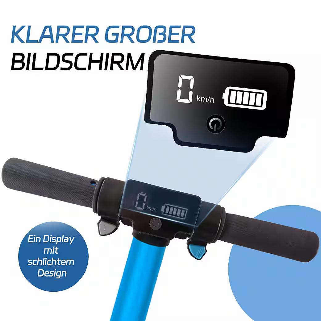 VANKEL Cityroller 6,5'' Kinder E Scooter ab 6 Jahren, 60Wh, max. 8km, faltbar, B-Ware