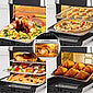 SINAOPUS Heißluftfritteuse 12L Air fryer XXL mit 12 Kochprogramme für Familien, B-Ware