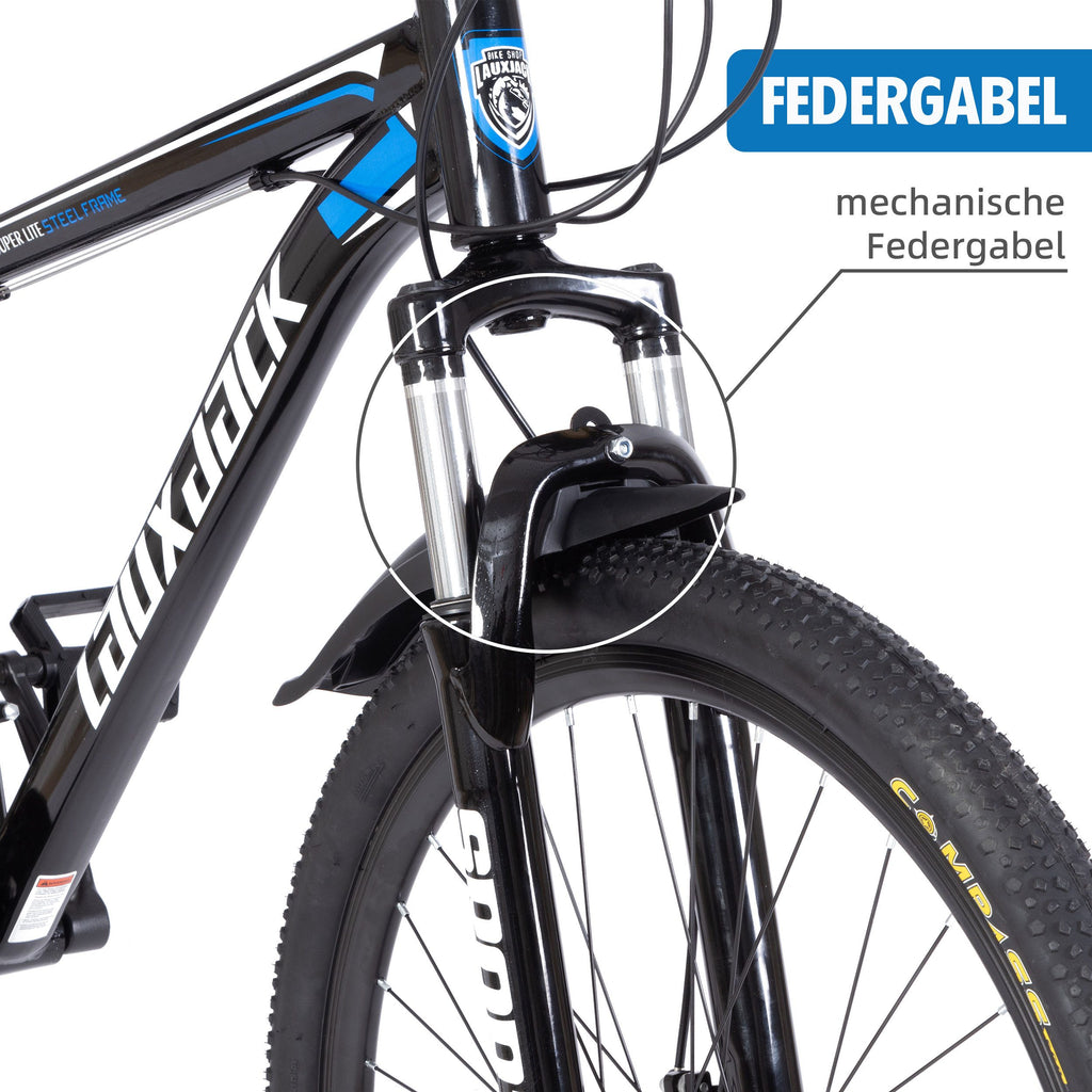 Lauxjack 26 & 28 zoll Mountainbike schwarz - B-Ware