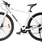 VANKEL Mountainbike 28 zoll Citybike, für Damen Herren, 700C Rennradreifen, Shimano, B-Ware