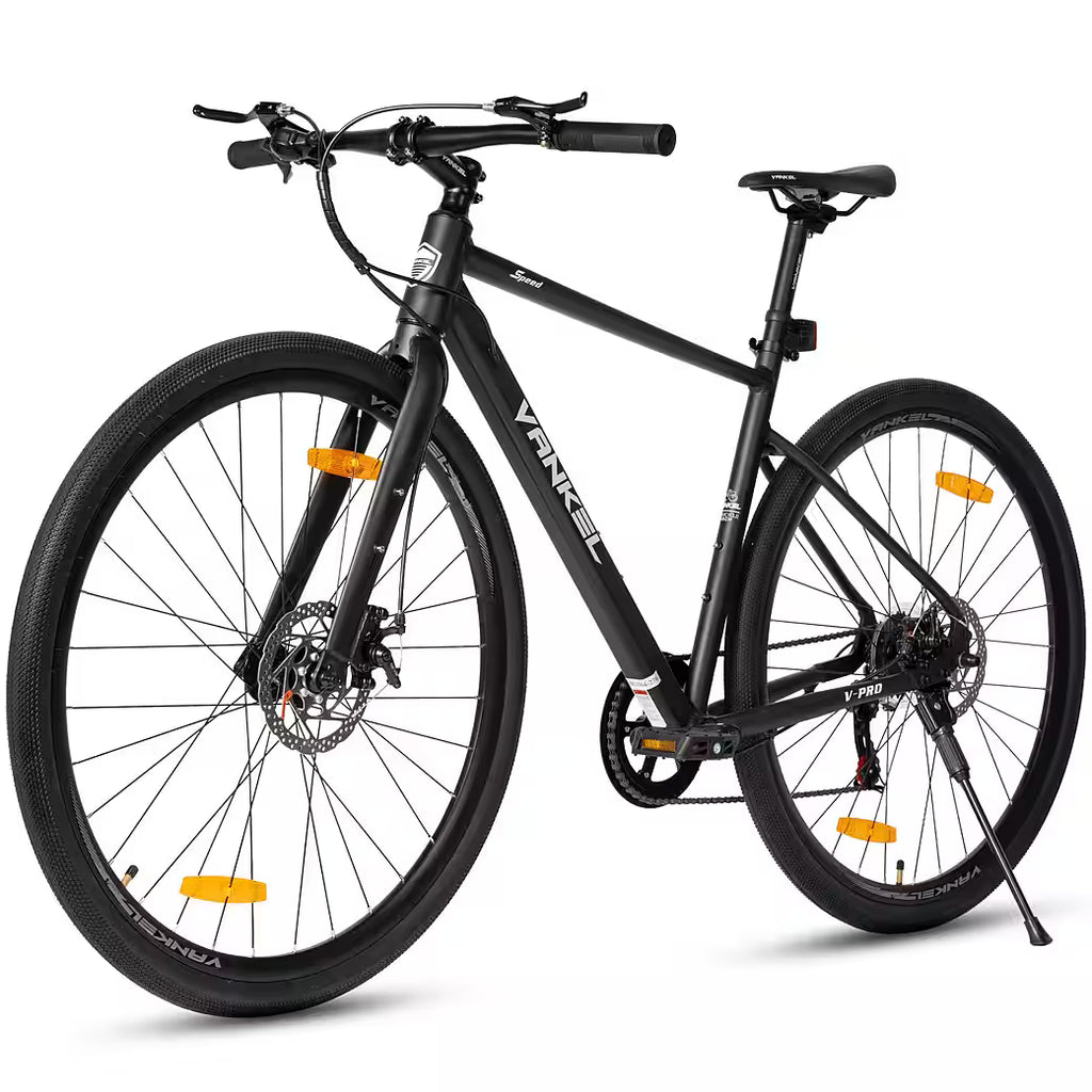VANKEL Mountainbike 28 zoll Citybike, für Damen Herren, 700C Rennradreifen, Shimano, B-Ware
