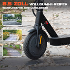 LEAWIN E9 Elektroroller E-Scooter mit Straßenzulassung, 8,5 zoll - B-Ware