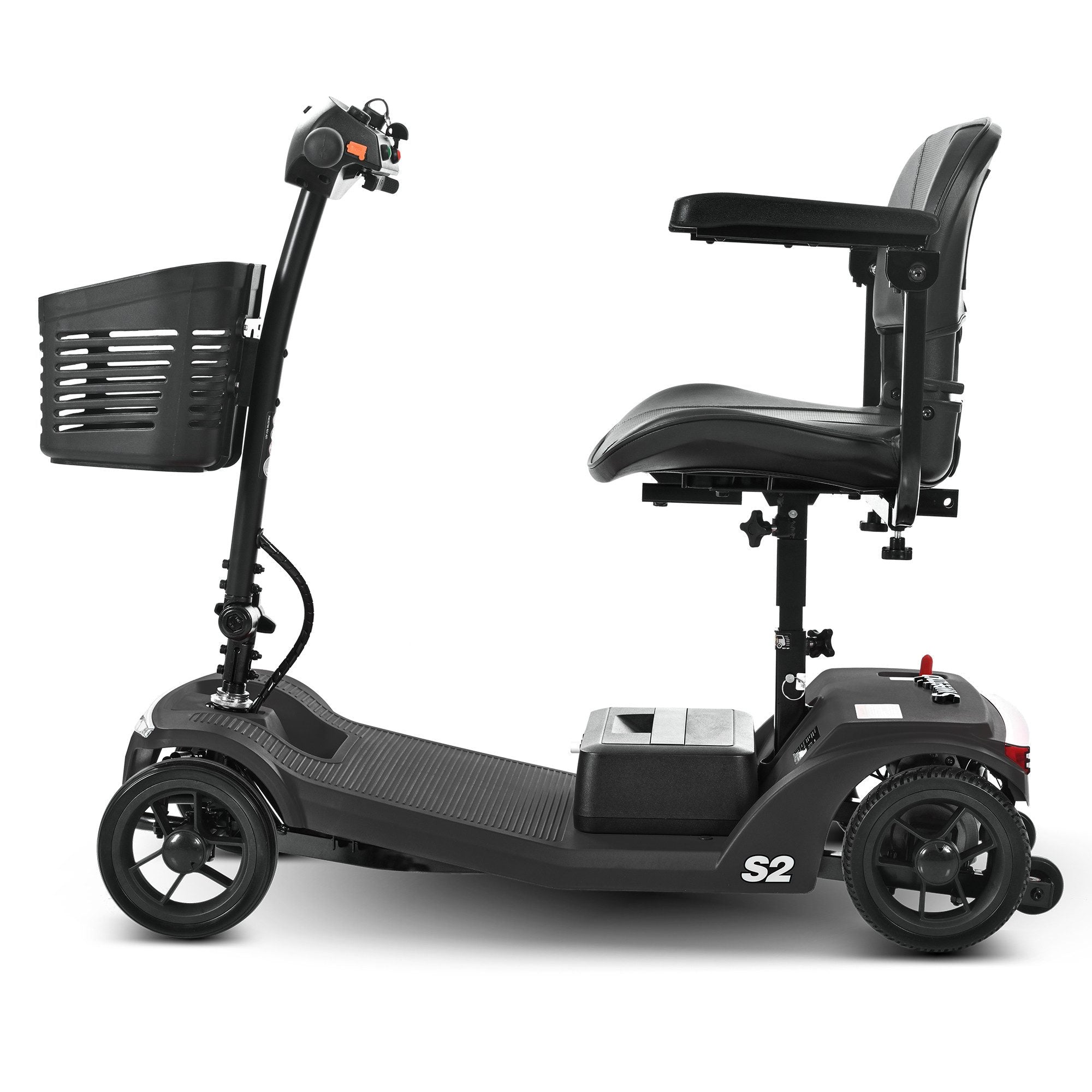 Sweetrich Elektromobil S2 schneller Aufbau,15 km Reichweite seniorenmobil (Farbe-schwarz)- B-Ware