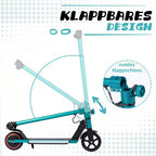 VANKEL Cityroller 6,5'' Kinder E Scooter ab 6 Jahren, 60Wh, max. 8km, faltbar, B-Ware