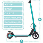VANKEL Cityroller 6,5'' Kinder E Scooter ab 6 Jahren, 60Wh, max. 8km, faltbar, B-Ware
