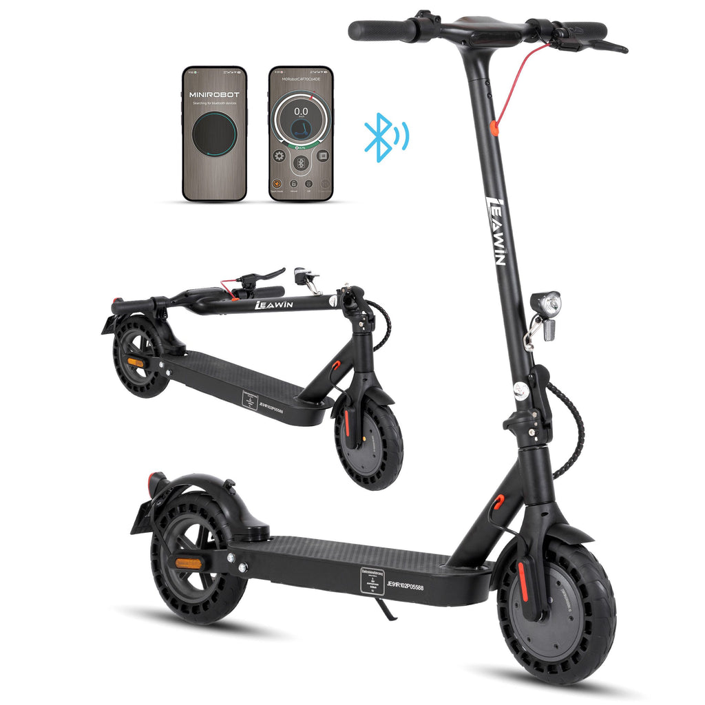 LEAWIN E9T Elektroroller E-Roller (10 Zoll, schwarz)- B-Ware