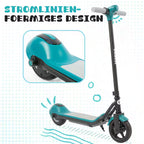 VANKEL Elektro-Kinderroller Cityroller, E Scooter für Kinder, 6-12 Jahre, Bluetooth+Bunte Lichter, B-Ware