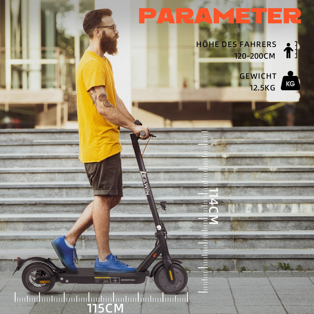 LEAWIN E9 Elektroroller E-Scooter mit Straßenzulassung, 8,5 zoll - B-Ware
