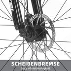 VANKEL Mountainbike Fahrrad 29 Zoll MTB für Damen und Herren, Shimano 21 Gang, B-Ware