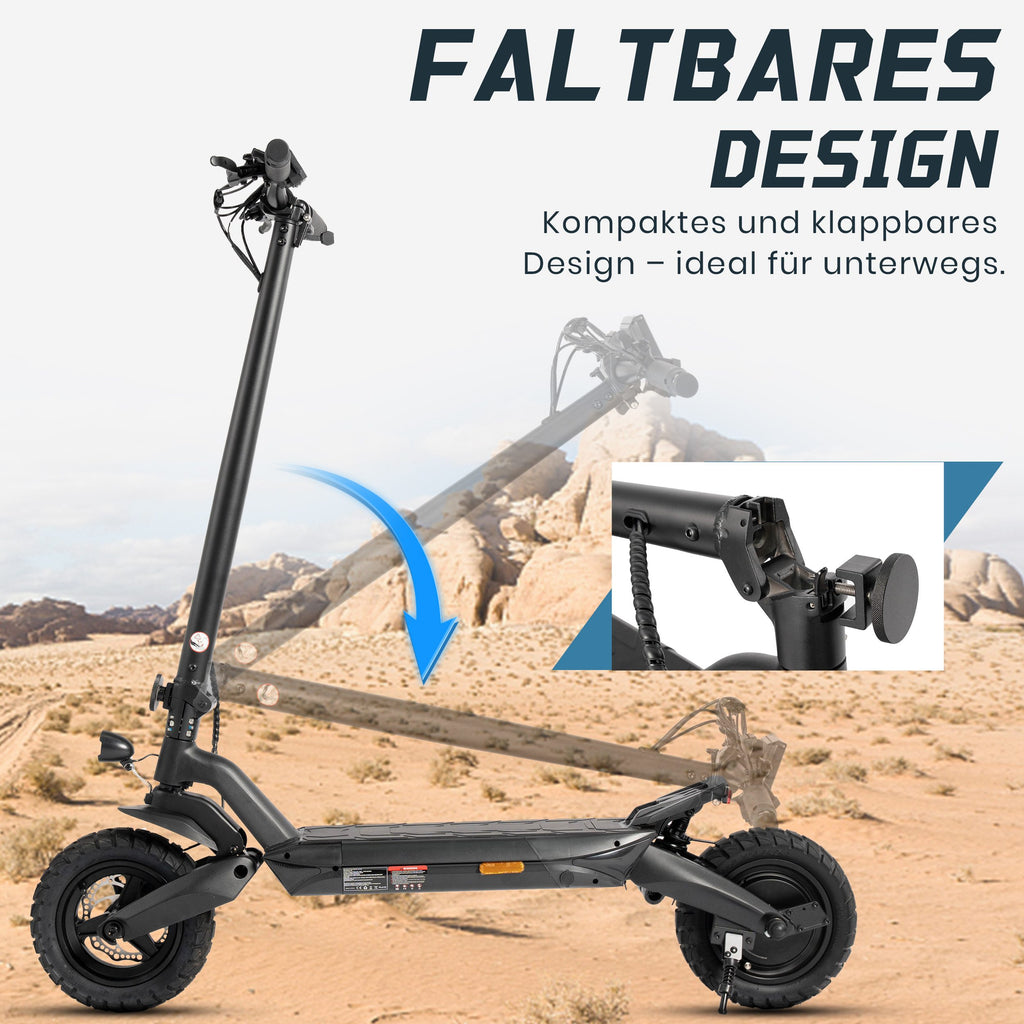 LEAWIN T8 E-Scooter 10 Zoll klappbar mit ABE- B-Ware