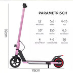 VANKEL Cityroller 6,5'' Kinder E Scooter ab 6 Jahren, 60Wh, max. 8km, faltbar, B-Ware