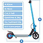 VANKEL Cityroller 6,5'' Kinder E Scooter ab 6 Jahren, 60Wh, max. 8km, faltbar, B-Ware