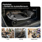 Sweetrich Elektromobil S2 schneller Aufbau,15 km Reichweite seniorenmobil (Farbe-schwarz)- B-Ware