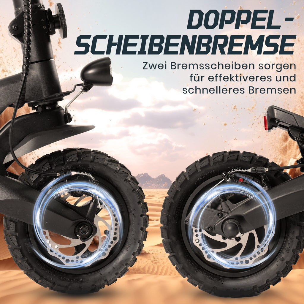 LEAWIN T8 E-Scooter 10 Zoll klappbar mit ABE- B-Ware