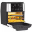 SINAOPUS Heißluftfritteuse 12L Air fryer XXL mit 12 Kochprogramme für Familien, B-Ware