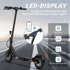 LEAWIN E9T Elektroroller E-Roller (10 Zoll, schwarz)- B-Ware