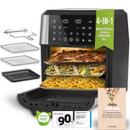 SINAOPUS Heißluftfritteuse 12L Air fryer XXL mit 12 Kochprogramme für Familien, B-Ware