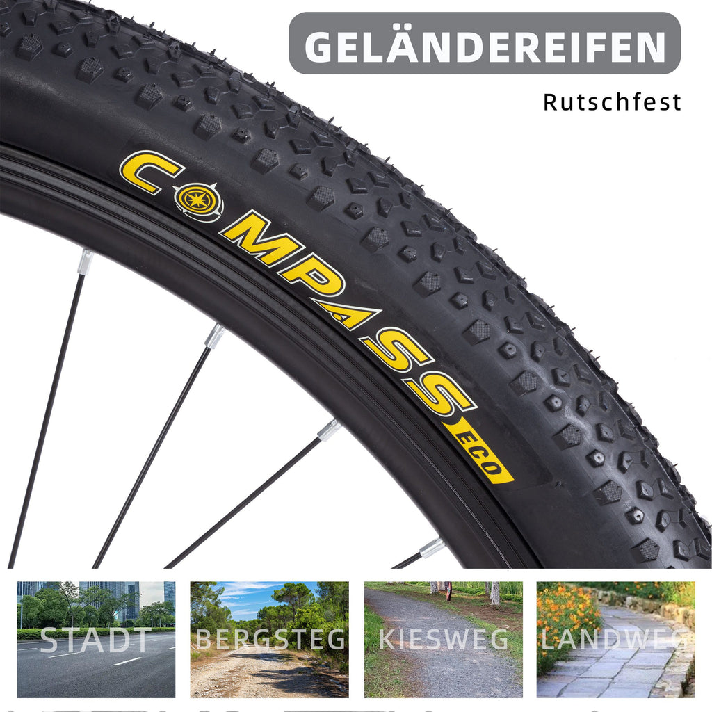 Lauxjack 26 & 28 zoll Mountainbike weiss - B-Ware