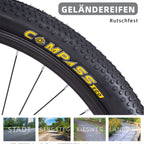 Lauxjack 26 & 28 zoll Mountainbike weiss - B-Ware