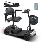 Sweetrich Elektromobil S2 schneller Aufbau,15 km Reichweite seniorenmobil (Farbe-schwarz)- B-Ware