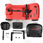 Sweetrich S2 Elektromobil – Elektromobil, 15 km Reichweite,Faltbar – 136 kg Tragkraft – Für Senioren – Rot