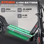LEAWIN E9 Elektroroller E-Scooter mit Straßenzulassung, 8,5 zoll - B-Ware