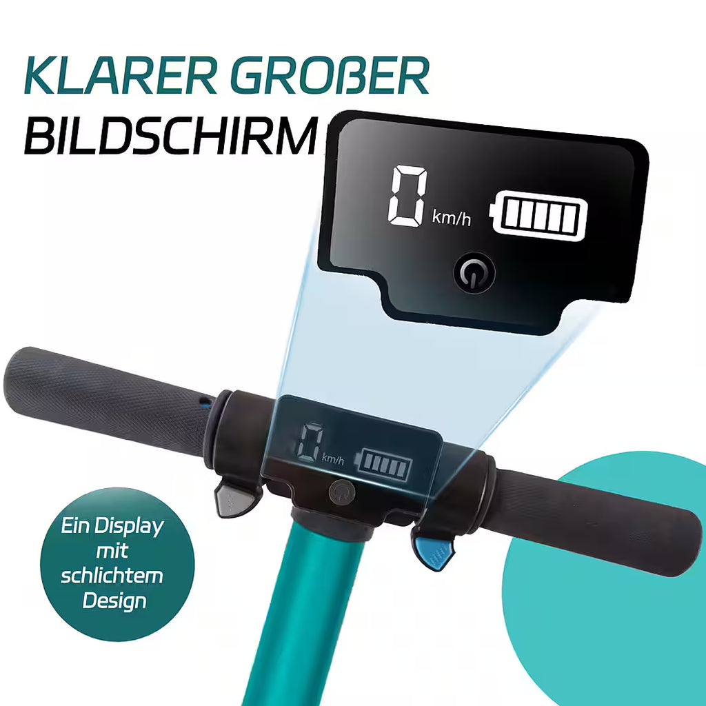VANKEL Cityroller 6,5'' Kinder E Scooter ab 6 Jahren, 60Wh, max. 8km, faltbar, B-Ware