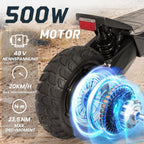 LEAWIN T8 E-Scooter 10 Zoll klappbar mit ABE- B-Ware