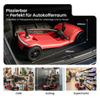 Sweetrich S2 Elektromobil – Elektromobil, 15 km Reichweite,Faltbar – 136 kg Tragkraft – Für Senioren – Rot